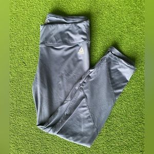 Reebok Blue Mesh 7/8 Leggings